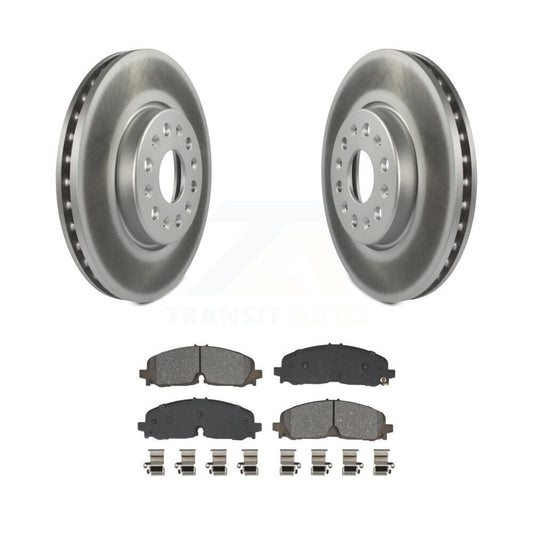 Coated Disc Rotors and Semi-Metallic Brake Pads Kit-KGS-102638 - Kit.bestparts.ca