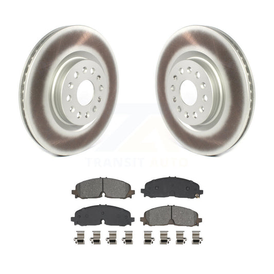 Coated Disc Rotors and Semi-Metallic Brake Pads Kit-KGS-102639 - Kit.bestparts.ca