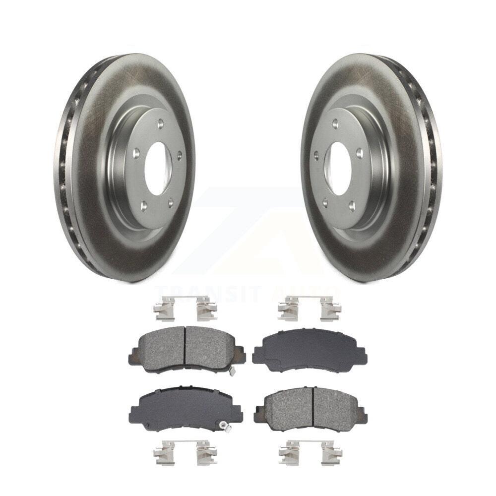 Coated Disc Rotors and Semi-Metallic Brake Pads Kit-KGS-102648 - Kit.bestparts.ca
