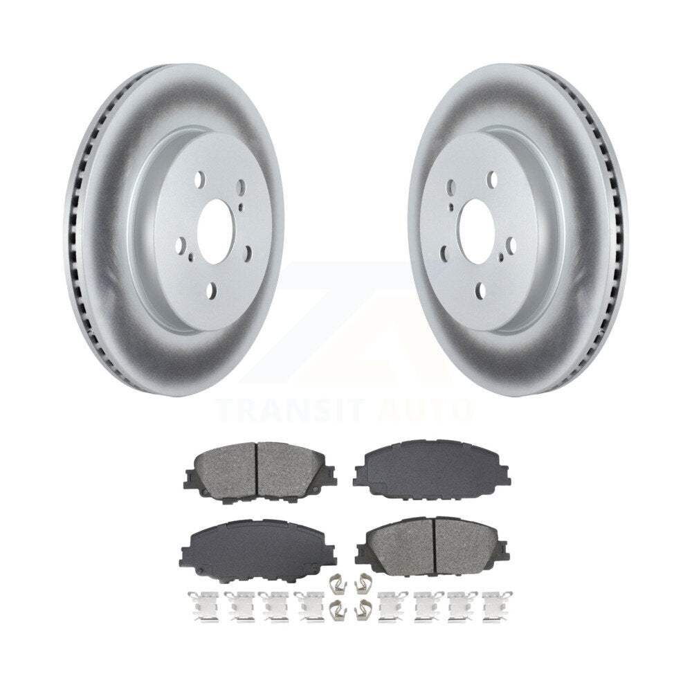 Coated Disc Rotors and Semi-Metallic Brake Pads Kit-KGS-102649 - Kit.bestparts.ca Kit.bestparts.ca