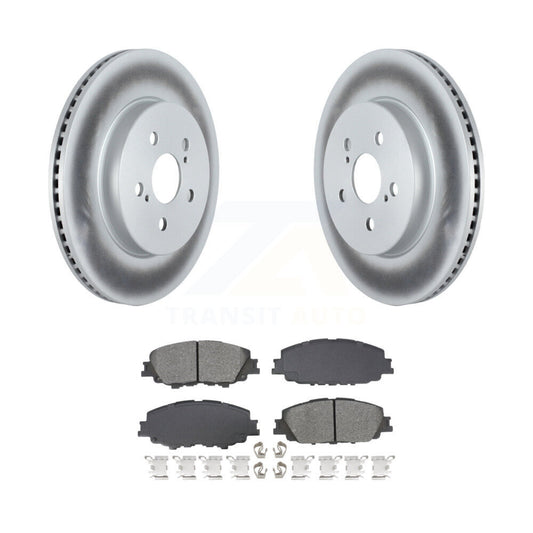 Coated Disc Rotors and Semi-Metallic Brake Pads Kit-KGS-102649 - Kit.bestparts.ca