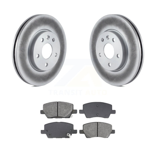 Coated Disc Rotors and Semi-Metallic Brake Pads Kit-KGS-102655 - Kit.bestparts.ca