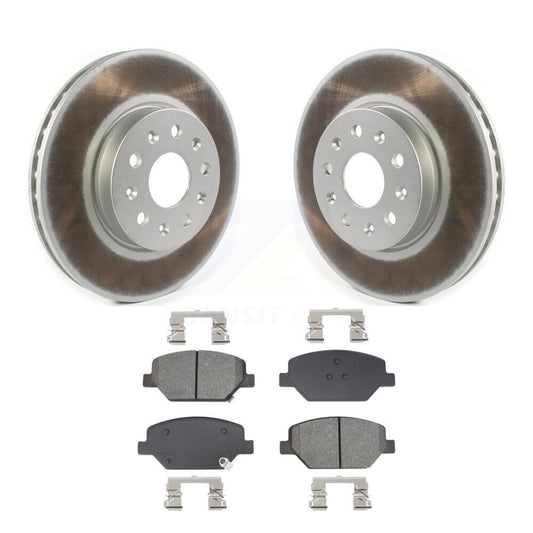 Coated Disc Rotors and Semi-Metallic Brake Pads Kit-KGS-102656 - Kit.bestparts.ca
