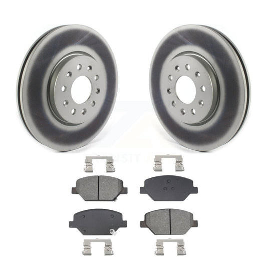 Coated Disc Rotors and Semi-Metallic Brake Pads Kit-KGS-102657 - Kit.bestparts.ca