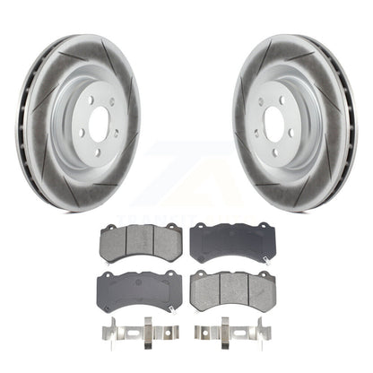 Coated Disc Rotors and Semi-Metallic Brake Pads Kit-KGS-102665 - Kit.bestparts.ca