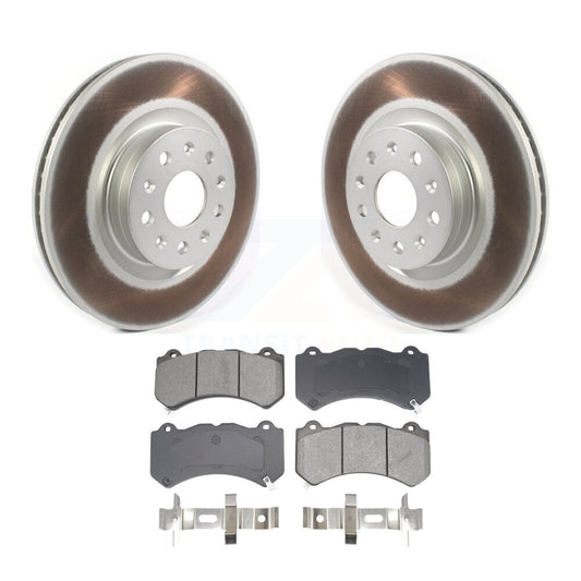 Coated Disc Rotors and Semi-Metallic Brake Pads Kit-KGS-102667 - Kit.bestparts.ca