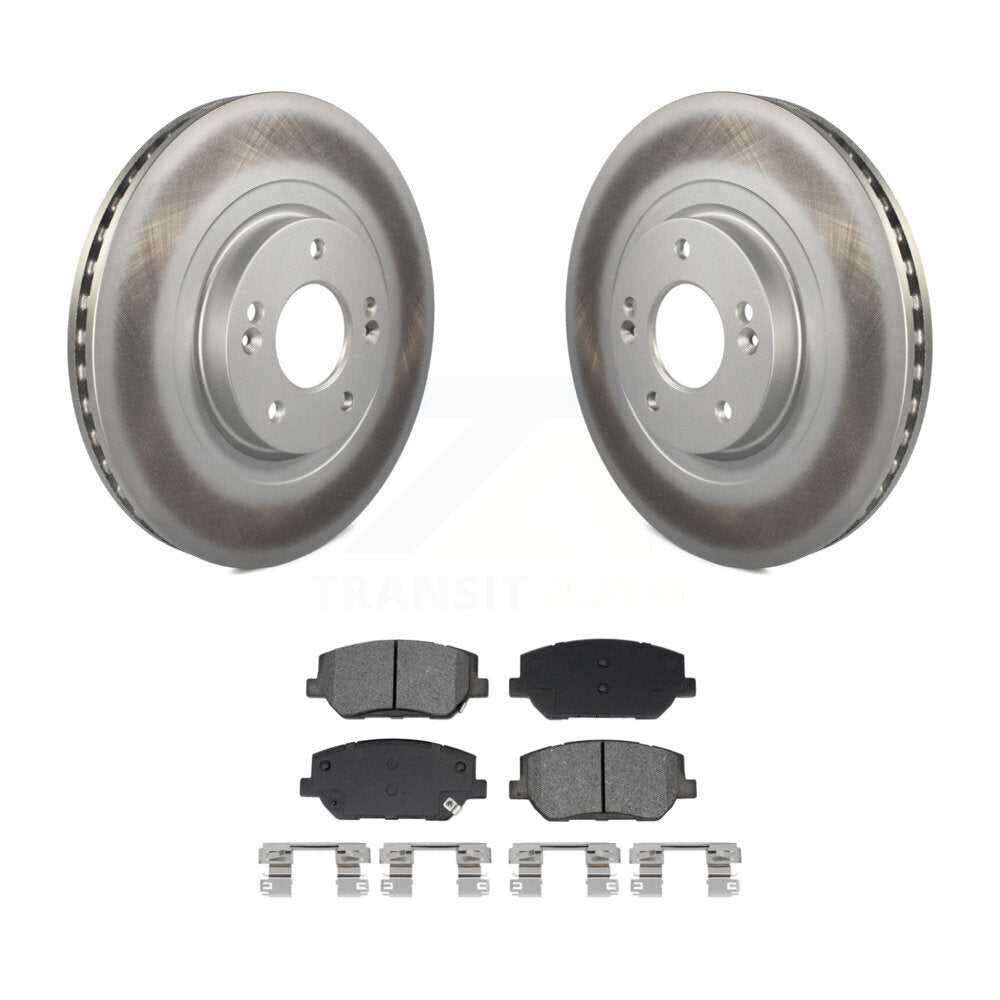 Coated Disc Rotors and Semi-Metallic Brake Pads Kit-KGS-102678 - Kit.bestparts.ca Kit.bestparts.ca