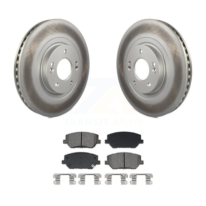 Coated Disc Rotors and Semi-Metallic Brake Pads Kit-KGS-102678 - Kit.bestparts.ca