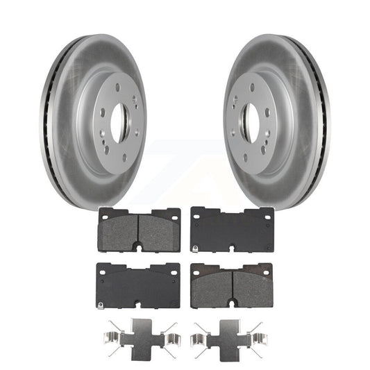 Coated Disc Rotors and Semi-Metallic Brake Pads Kit-KGS-102679 - Kit.bestparts.ca