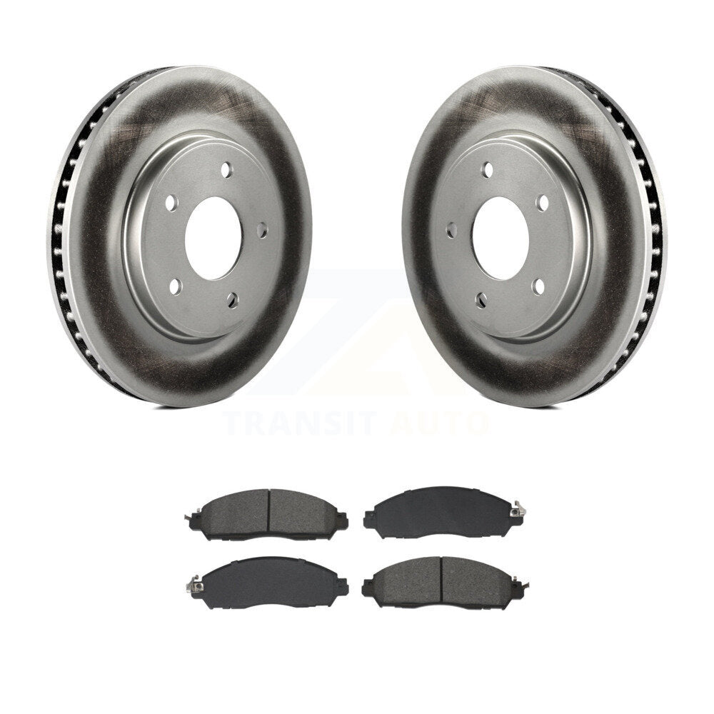 Coated Disc Rotors and Semi-Metallic Brake Pads Kit-KGS-102681 - Kit.bestparts.ca Kit.bestparts.ca