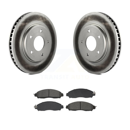 Coated Disc Rotors and Semi-Metallic Brake Pads Kit-KGS-102681 - Kit.bestparts.ca