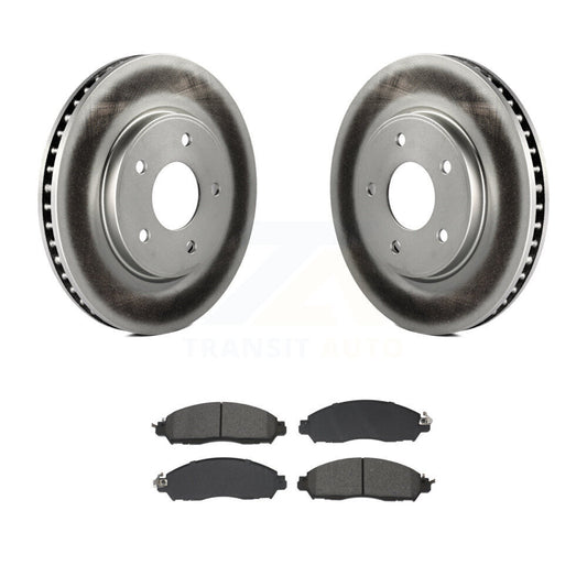 Coated Disc Rotors and Semi-Metallic Brake Pads Kit-KGS-102681 - Kit.bestparts.ca