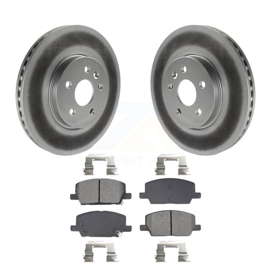 Coated Disc Rotors and Semi-Metallic Brake Pads Kit-KGS-102682 - Kit.bestparts.ca