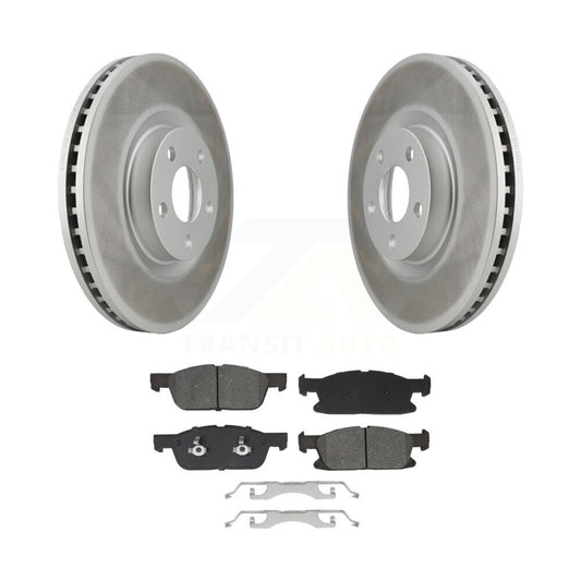 Coated Disc Rotors and Semi-Metallic Brake Pads Kit-KGS-102688 - Kit.bestparts.ca