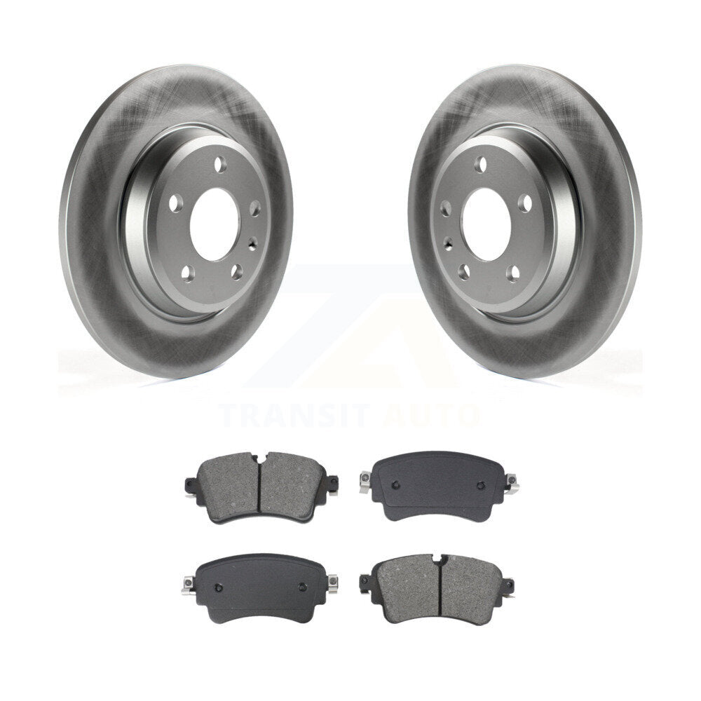 Coated Disc Rotors and Semi-Metallic Brake Pads Kit-KGS-102698 - Kit.bestparts.ca