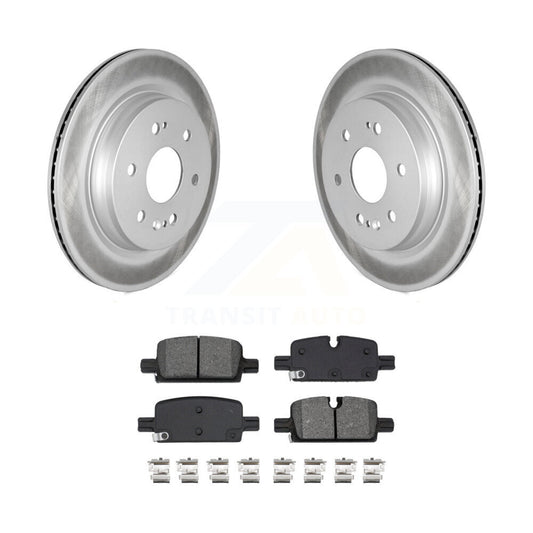 Coated Disc Rotors and Semi-Metallic Brake Pads Kit-KGS-102708 - Kit.bestparts.ca