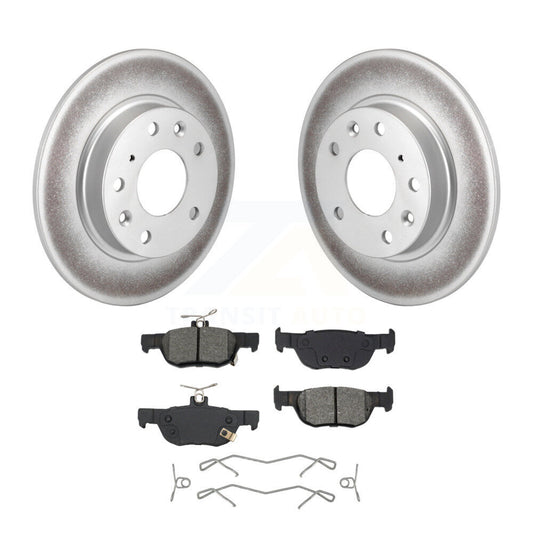 Coated Disc Rotors and Semi-Metallic Brake Pads Kit-KGS-102716 - Kit.bestparts.ca