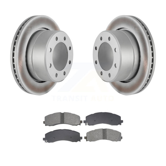 Coated Disc Rotors and Semi-Metallic Brake Pads Kit-KGS-102718 - Kit.bestparts.ca