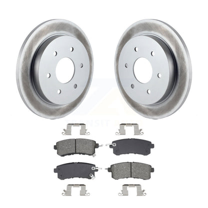Coated Disc Rotors and Semi-Metallic Brake Pads Kit-KGS-102731 - Kit.bestparts.ca