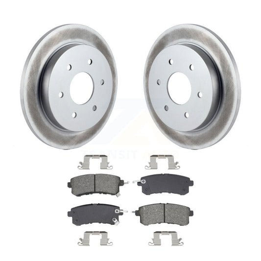 Coated Disc Rotors and Semi-Metallic Brake Pads Kit-KGS-102731 - Kit.bestparts.ca