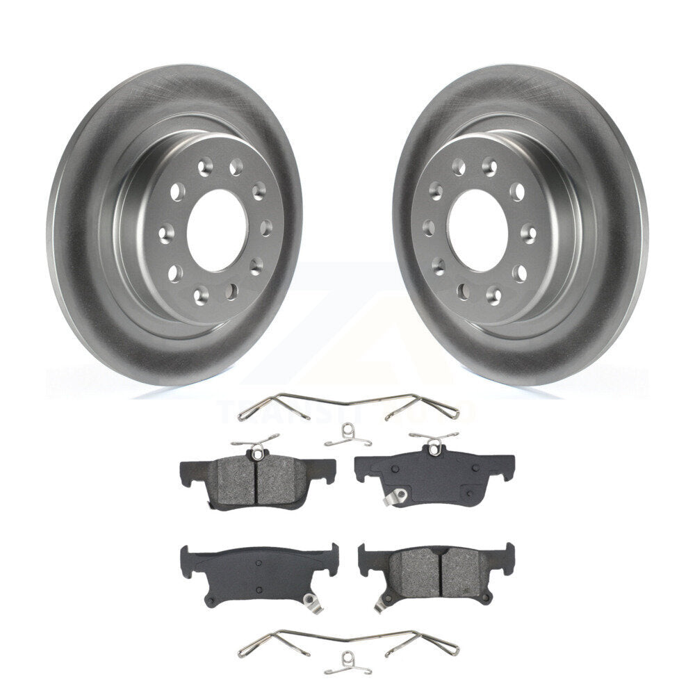 Coated Disc Rotors and Semi-Metallic Brake Pads Kit-KGS-102735 - Kit.bestparts.ca
