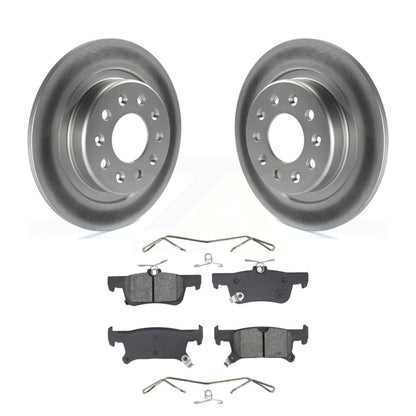 Coated Disc Rotors and Semi-Metallic Brake Pads Kit-KGS-102735 - Kit.bestparts.ca