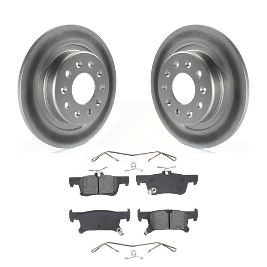 Coated Disc Rotors and Semi-Metallic Brake Pads Kit-KGS-102735 - Kit.bestparts.ca