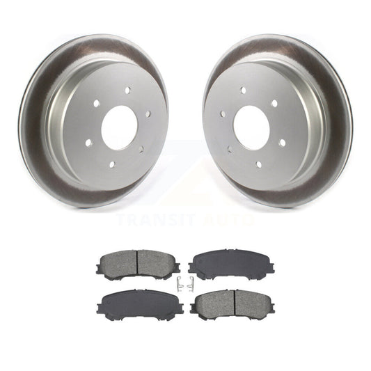 Coated Disc Rotors and Semi-Metallic Brake Pads Kit-KGS-102736 - Kit.bestparts.ca