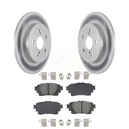 Coated Disc Rotors and Semi-Metallic Brake Pads Kit-KGS-102738 - Kit.bestparts.ca