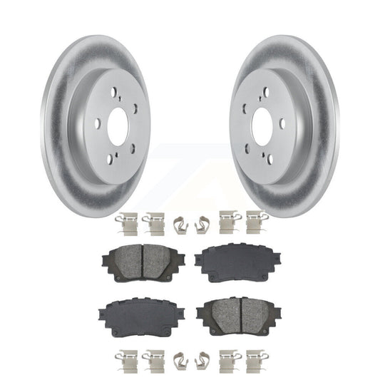Coated Disc Rotors and Semi-Metallic Brake Pads Kit-KGS-102738 - Kit.bestparts.ca