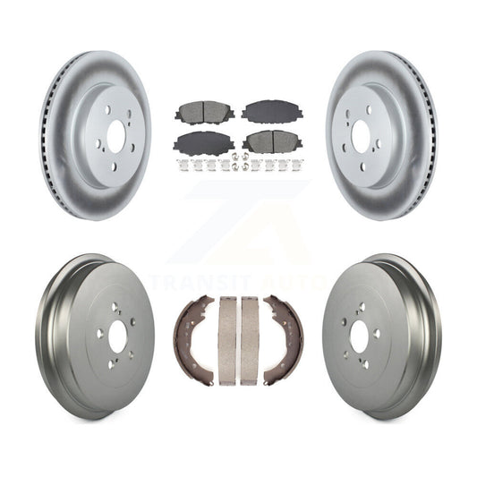 Coated Disc Rotors and Semi-Metallic Brake Pads Kit-KGS-102744 - Kit.bestparts.ca