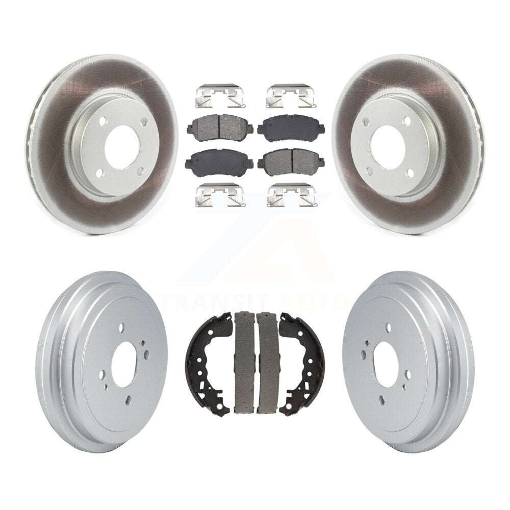 coated disc rotors and semi metallic brake pads-kgs-102746 - Kit.bestparts.ca