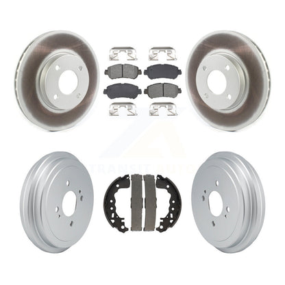 coated disc rotors and semi metallic brake pads-kgs-102746 - Kit.bestparts.ca