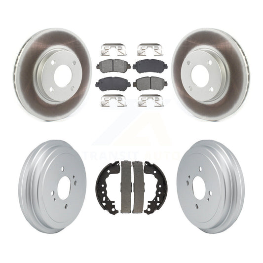 coated disc rotors and semi metallic brake pads-kgs-102746 - Kit.bestparts.ca