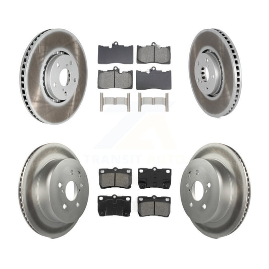 Disc Rotors and Semi-Metallic Brake Pads Kit-KGS-102756 - Kit.bestparts.ca