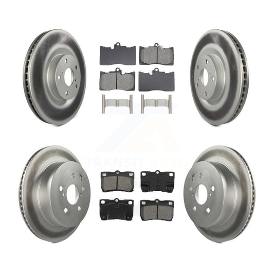 Disc Rotors and Semi-Metallic Brake Pads Kit-KGS-102757 - Kit.bestparts.ca