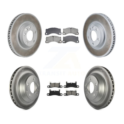 Coated Disc Rotors and Semi-Metallic Brake Pads Kit-KGS-102761 - Kit.bestparts.ca