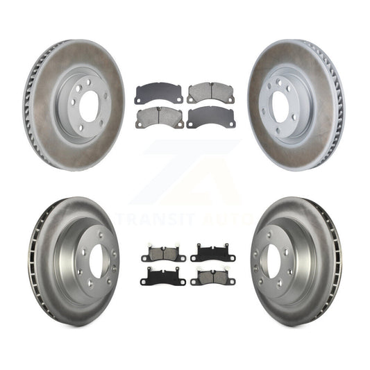 Coated Disc Rotors and Semi-Metallic Brake Pads Kit-KGS-102761 - Kit.bestparts.ca