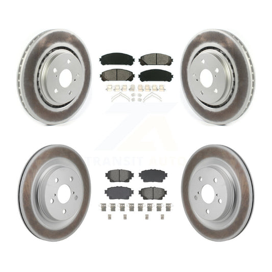 Coated Disc Rotors and Semi-Metallic Brake Pads Kit-KGS-102771 - Kit.bestparts.ca