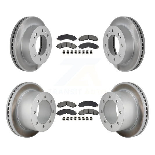 Coated Disc Rotors and Semi-Metallic Brake Pads Kit-KGS-102773 - Kit.bestparts.ca