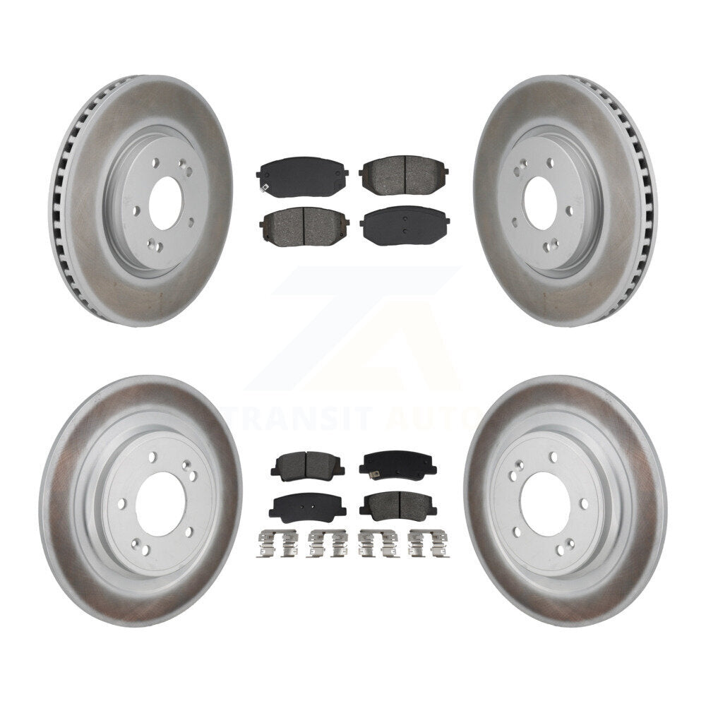 Disc Rotors and Semi-Metallic Brake Pads Kit-KGS-102784 Kit.bestparts.ca