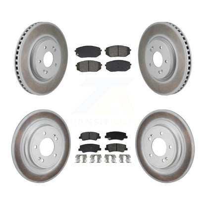 Disc Rotors and Semi-Metallic Brake Pads Kit-KGS-102784