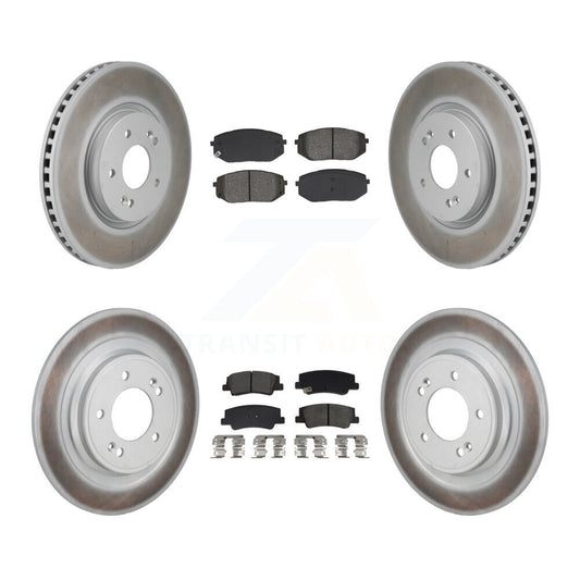 Disc Rotors and Semi-Metallic Brake Pads Kit-KGS-102784