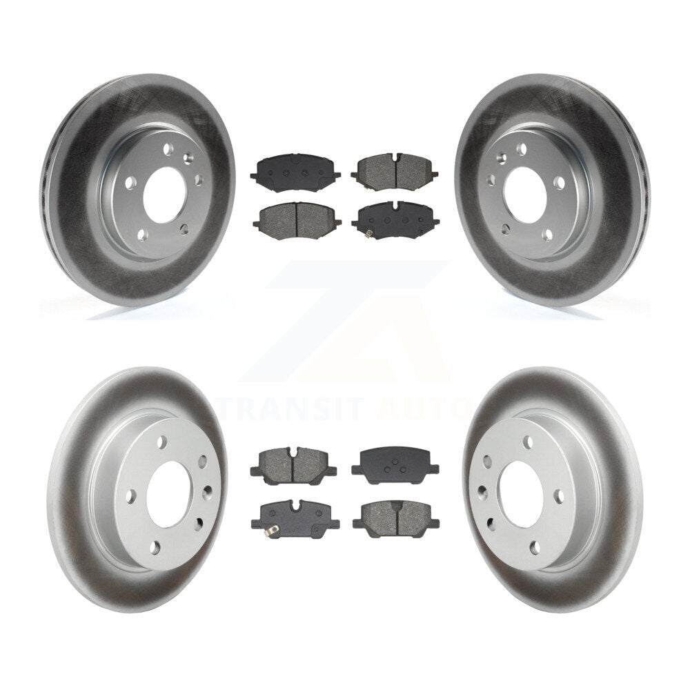 Coated Disc Rotors and Semi-Metallic Brake Pads Kit-KGS-102792 Kit.bestparts.ca