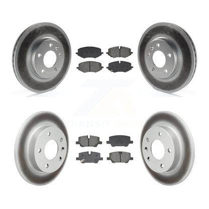 Coated Disc Rotors and Semi-Metallic Brake Pads Kit-KGS-102792