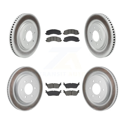 Disc Rotors and Semi-Metallic Brake Pads Kit-KGS-102800