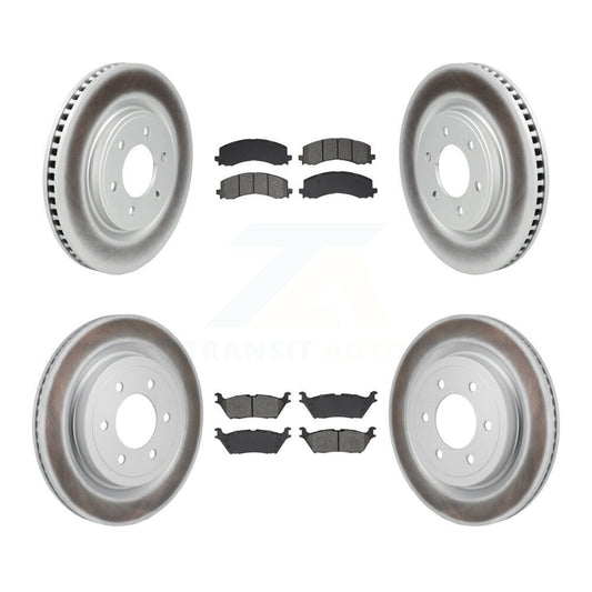 Disc Rotors and Semi-Metallic Brake Pads Kit-KGS-102800