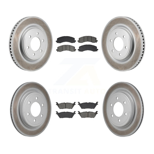 Disc Rotors and Semi-Metallic Brake Pads Kit-KGS-102801