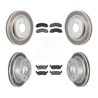 Disc Rotors and Semi-Metallic Brake Pads Kit-KGS-102802