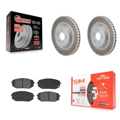 Disc Rotors and Semi-Metallic Brake Pads Kit-KGS-102810